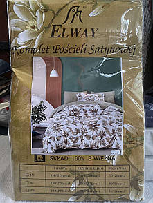 Постільна білизна двоспальна Elway — Літній сад