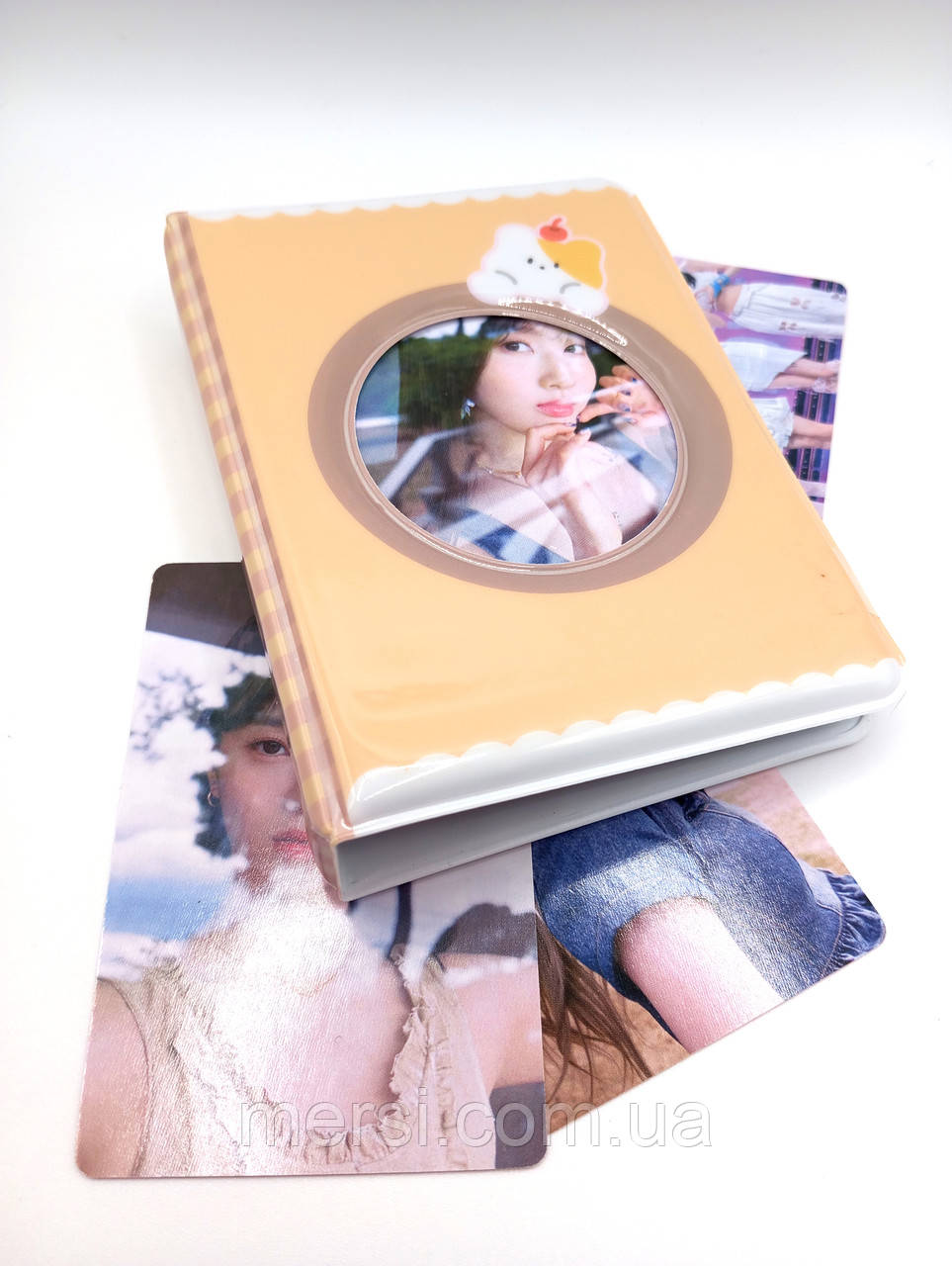 Біндер для фотокарток К-ПОП альбом для карток K-POP lomo card на 40+1 шт №17