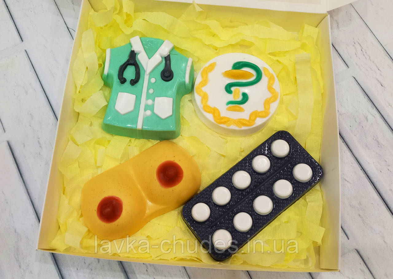 Набір мила для лікаря, медичного працівника, фото 1