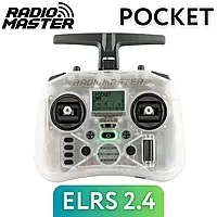 Миниатюрный и Мощный: FPV Пульт RadioMaster Pocket Transparent ELRS M2 с аккумулятором RadioMaster