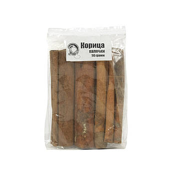 Палички кориці Індія 50 г, аюрведична приправа для покращення травлення та зміцнення імунітету