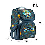 Рюкзак GoPack Education каркасний GO24-5001S-8 Gaming Mode, фото 3