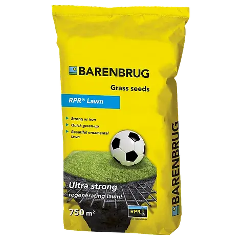 Насіння газону Bar Power RPR 15 кг Barenbrug, фото 1