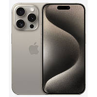 Моб тел Apple iPhone 15 Pro 128Gb Titanium Naturel ESIM