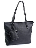 Женская сумка натуральная кожа 40 х 29 см Черный