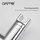 Змішувач для гігієнічного душу GAPPO прихований хром латунь G7290, фото 4