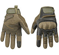 Военные тактические перчатки олива, военные перчатки, штурмовые перчатки олива, мужские полнопалые перчатки