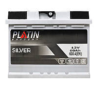 Автомобильный аккумулятор PLATIN Silver MF60Ah 600A L+ (L2)