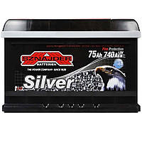 Автомобильный аккумулятор SZNAJDER Silver75Ah 740A R+ (LB3) (575 87)
