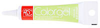 Гелевий харчовий барвник для айсингу, водорозчинний гелевий барвник Світло-зелений Modecor 20 г