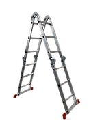 Лестница-трансформер 4*3сх. 0,95-3,8м алюмин