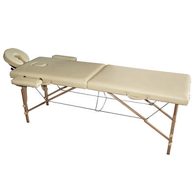 Кушетка медична масажна з дерев'яною рамою КМм-11 до 180 кг, VIOLA