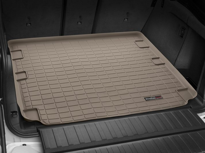 Автомобільний килимок в багажник авто Weathertech BMW X5 07-18 бежевий за 2м рядом БМВ Х5, фото 1