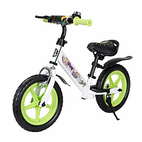 Детский беговел Tilly Balance Animate Велобег 12 дюймов, зеленый T-212528 Green