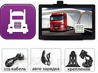 Gps навігатор для вантажних автомобілів на андроїд TIR Igo Primo Truck Q4 GPS навігатор без інтернету 7 Androi