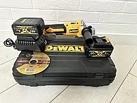 Аккумуляторная болгарка DeWalt DCB 125 48/6, угловая шлифмашина Девольт безщеточная