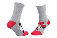 Носки Disney Minnie Minnie Head On Hand 36-41 grey (13893120-4) UN, код: 2467271