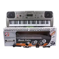 Іграшковий музичний інструмент STS Орган MQ-807USB 54клав, LCD Display, MP3, мікрофон