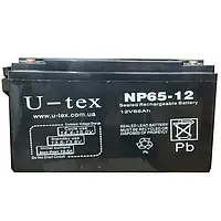 Аккумулятор для ИБП U-tex 12V - 65 Ah