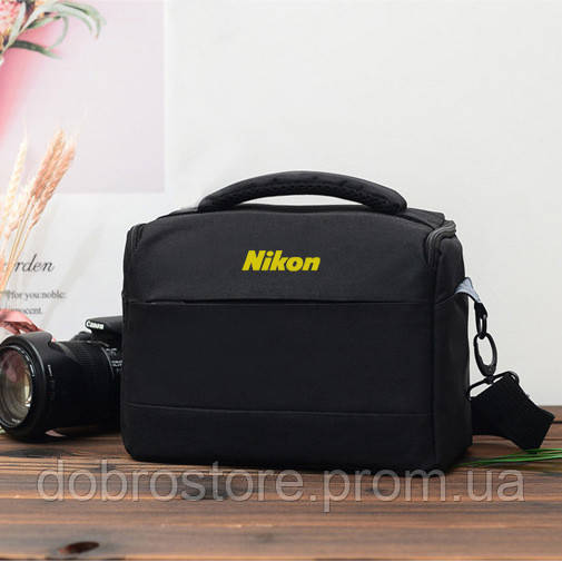 Сумка для фотоапарата Nikon D протиударний чохол Чорний (IBF063B) DS, код: 6853177