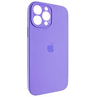 Чехол-бампер Silicone Case для Apple iPhone 15 Pro Max Violet (26_Light_and_elegant_purple)