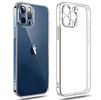 Чехол-бампер Silicone Case для Apple iPhone 13 Pro Max прозрачный