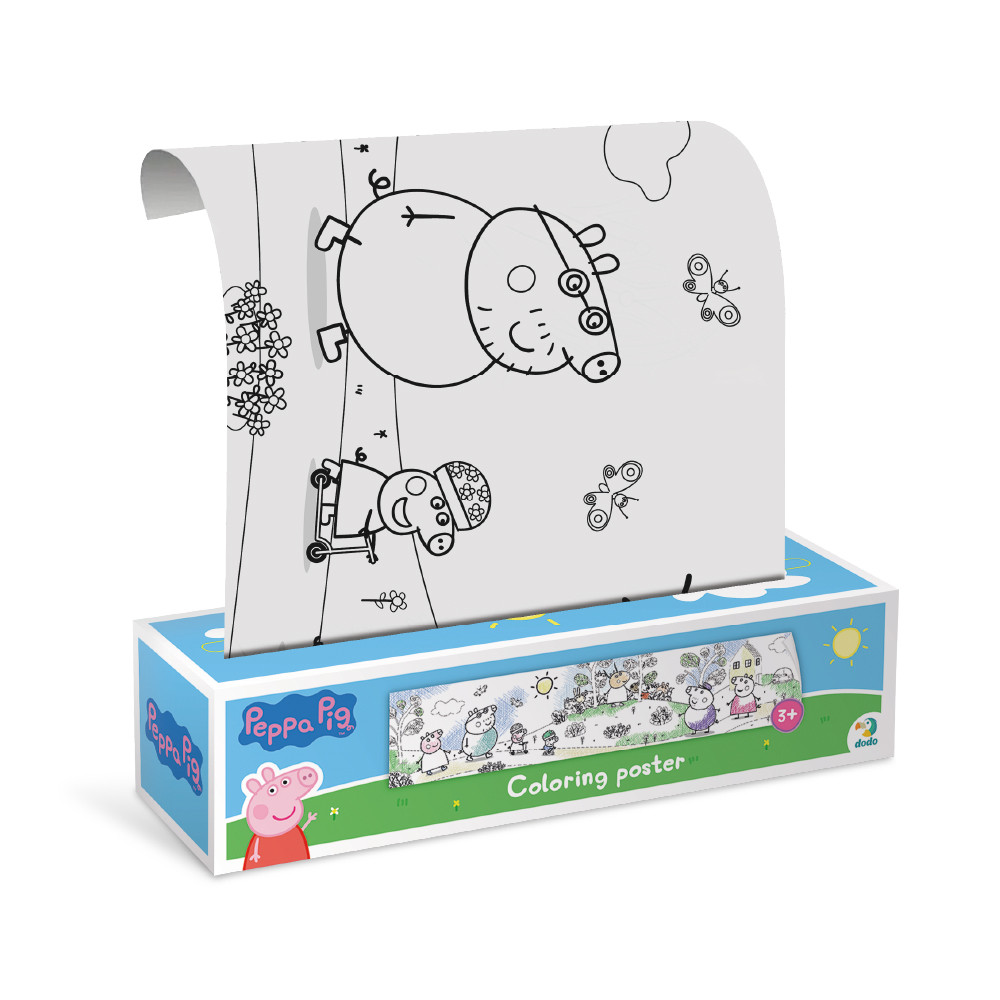 Розмальовка Dodo Peppa Pig Прогулянка з родиною (200183), 3+