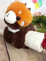 М'яка іграшка браслет Єнот тренд тік ток 20см без хвоста