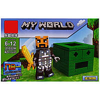 Конструктор детский Minecraft Bambi 21032 Вид 1 FT, код: 8317706