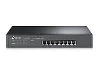 Коммутатор TP-LINK TL-SG1008 8 LAN 10/100/1000 Mb, неуправляемый (143387)