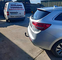 Фаркоп Kia Ceed SW 2012-2018 (Кіа Сід універсал) польський, гак на болтах, фото 4