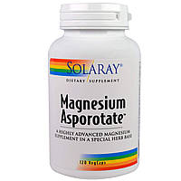 Магний аспартат Magnesium Asporotate Solaray 120 капсул PK, код: 7287997