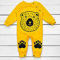 Человечек Malena для малышей с принтом медвежонок 74 см желтый черный (138127909) PK, код: 8334344