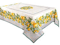 Кухонная скатерть Lefard 140х300 см С цветами и лимонами (AL219125 ) GB, код: 8202549