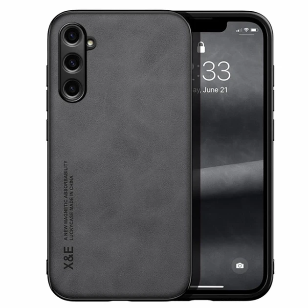 Шкіряний чохол Sheepskin з магнітом для Samsung Galaxy A14