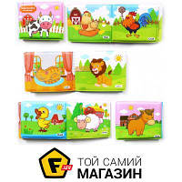 Игрушка для ванной Bambi Игрушка книжка для купания A531-2-3 (Коровка) (A532)