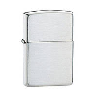 Серебряная бензиновая зажигалка Zippo 13 Brushed Finish Sterling Silver (13) DS, код: 8143923