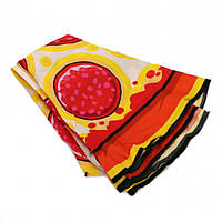 Пляжный коврик Mat Пицца Разноцветный (ds121463) UN, код: 1532335