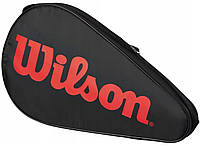 Сумка чехол для ракетки Wilson Padel Cover Bag Черный (97512684996) PM, код: 8342768