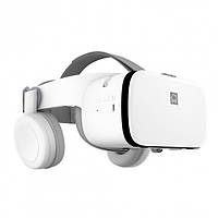 3D Очки шлем виртуальной реальности с пультом дистанционного управления BOBO VR Z6 Белые ST, код: 2551933