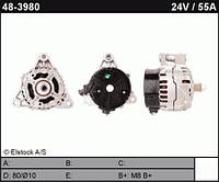 Генератор CA1695, 14V-55A, на MAN LE, 8.180, F2000, L2000, 12.220