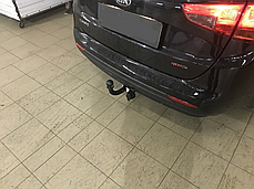 Фаркоп Kia Ceed SW 2012-2018 (Кіа Сід універсал) без зняття бампера, фото 4