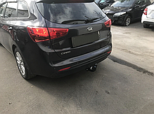 Фаркоп Kia Ceed SW 2012-2018 (Кіа Сід універсал) без зняття бампера, фото 5