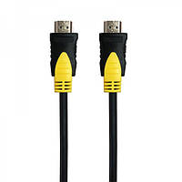 Кабель HDMI - HDMI 2 м Maxxter Black, V.2.0, 4К 60Гц, позолоченные коннекторы (VP-HDMI-2M) (232905)