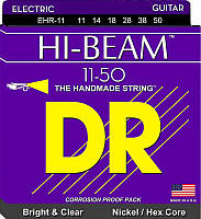 Струны для электрогитары DR EHR-11 Hi-Beam Nickel Plated Hex Core Heavy Electric Strings 11 5 PK, код: 6555898