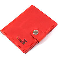 Женское матовое портмоне Shvigel 16476 Красный FT, код: 7487336