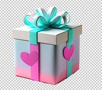 Прикольный подарок сюрприз бокс коробка с подарком девушке, парню, ребенку 100% сюрприз внутри dv