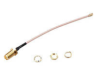 Подовжувач антенний RJX Hobby з UFL/IPEX на SMA (Female) 120 мм