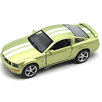 Машинка MiC Kinsmart Ford Mustang GT 2006 зеленая (KT5091WF) FT, код: 8111838