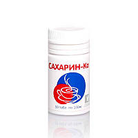Сахарин-ка подсластитель Красота и Здоровье 50 таблеток банка DS, код: 6870251